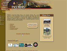 Tablet Screenshot of premasgroup.com